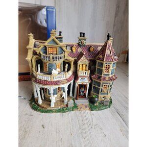 Lemax spooky town Black Cauldron Inn Halloween Village accessory